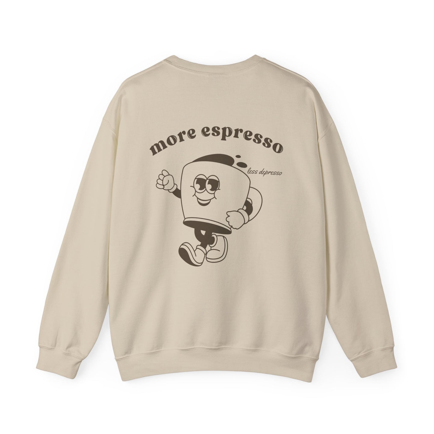 more espresso crewneck