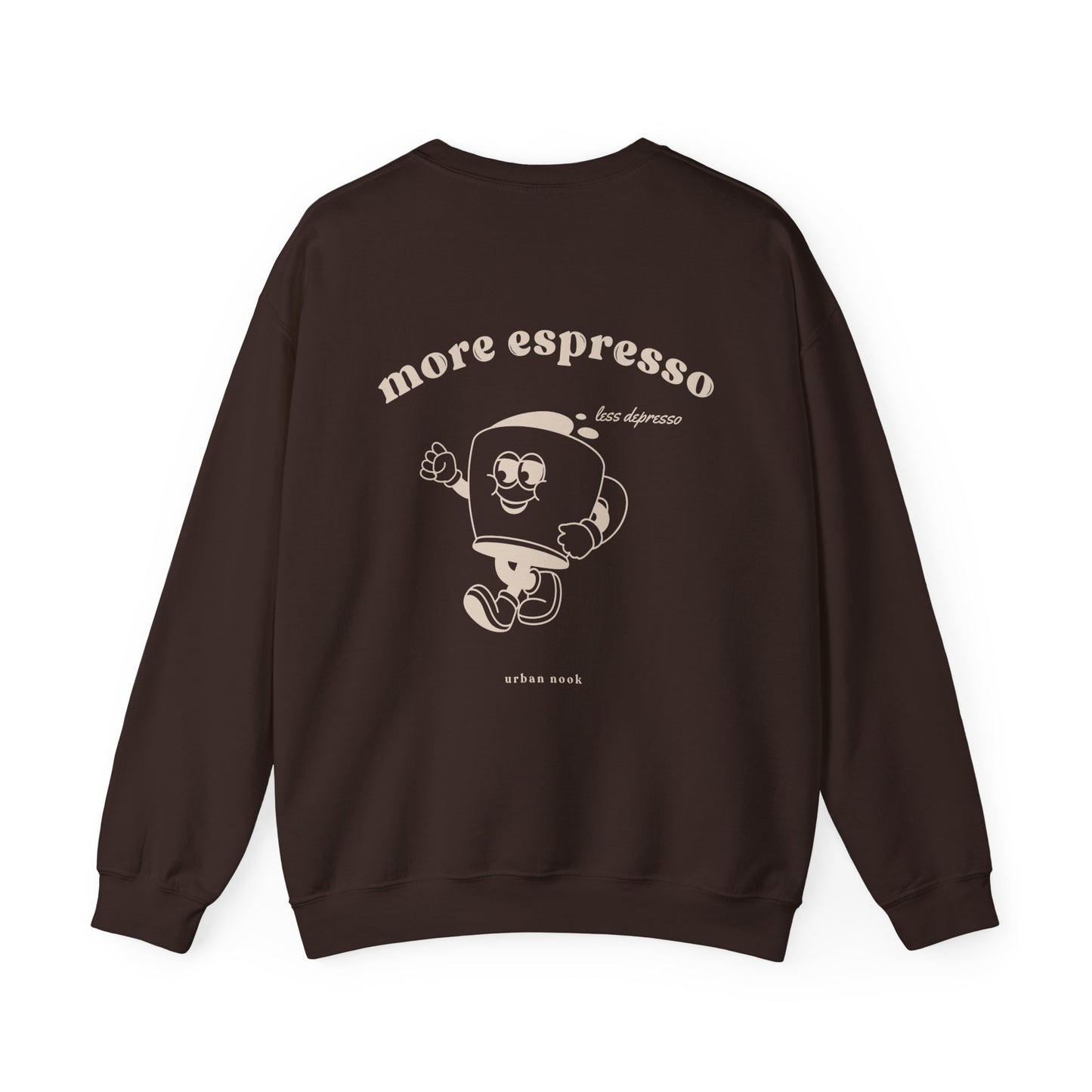 more espresso crewneck