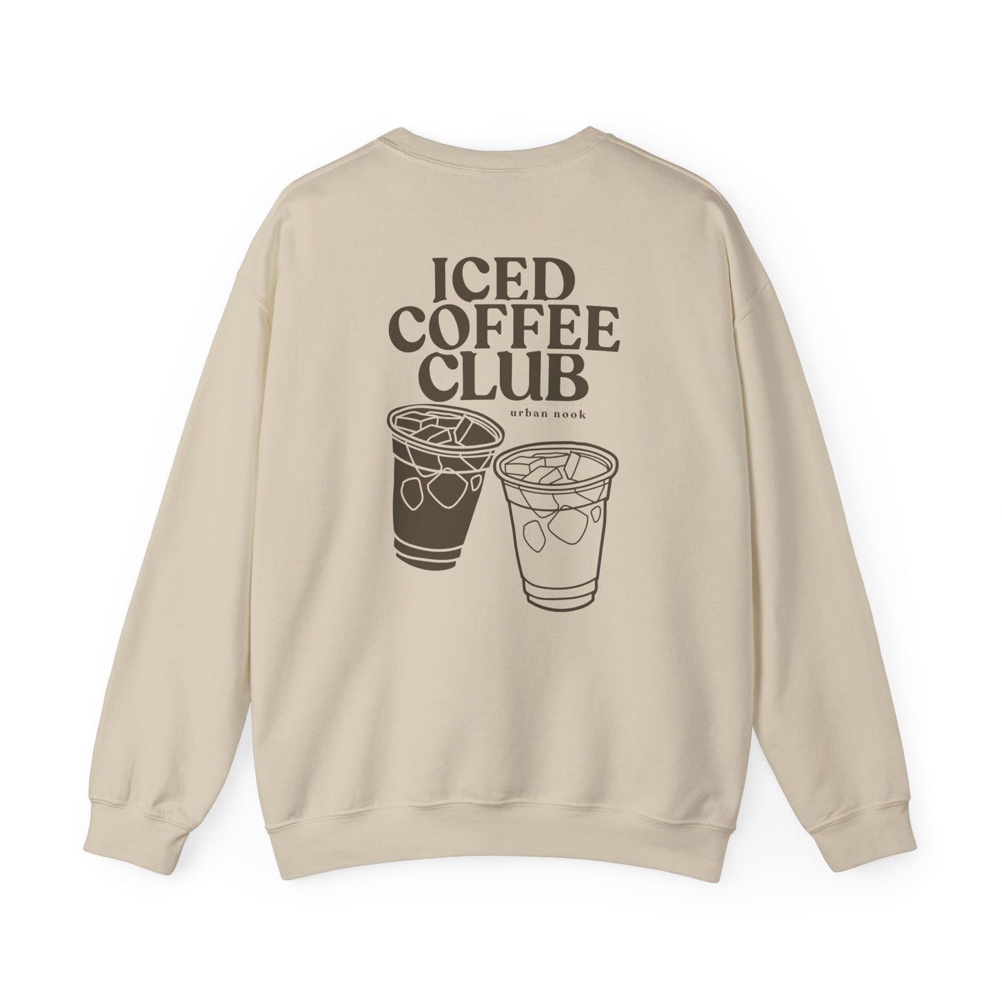 iced coffee club crewneck